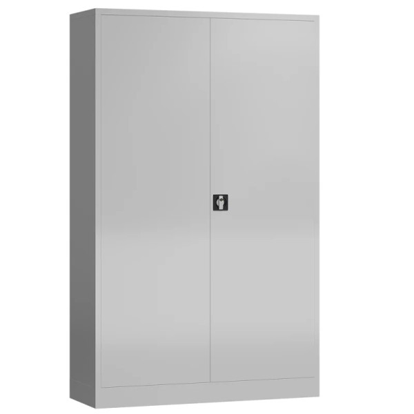 Aktenschrank Aktenregal abschließbar ClassiX Metallschrank 120 x 194,5 x 42 cm (BxHxT), in Grau, and