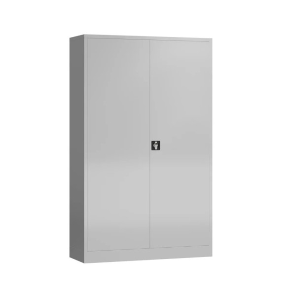 Aktenschrank Aktenregal abschließbar ClassiX Metallschrank 120 x 194,5 x 60 cm (BxHxT), in Grau, and