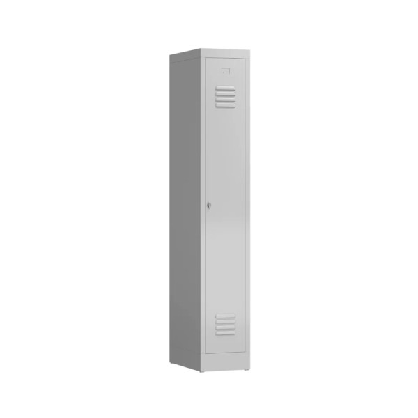 Garderobenschrank Metallspind ClassiX Basic 31 in RAL 7035 Lichtgrau